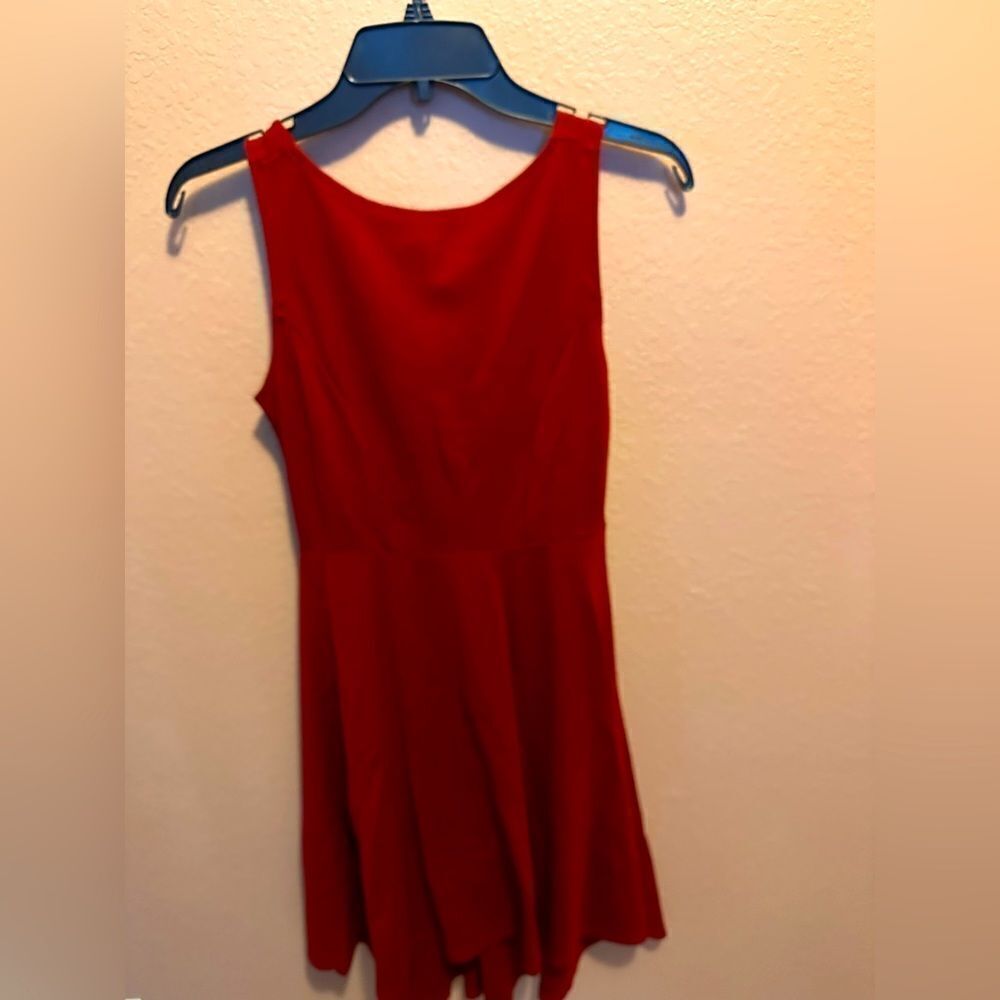Reoria red mini dress size small